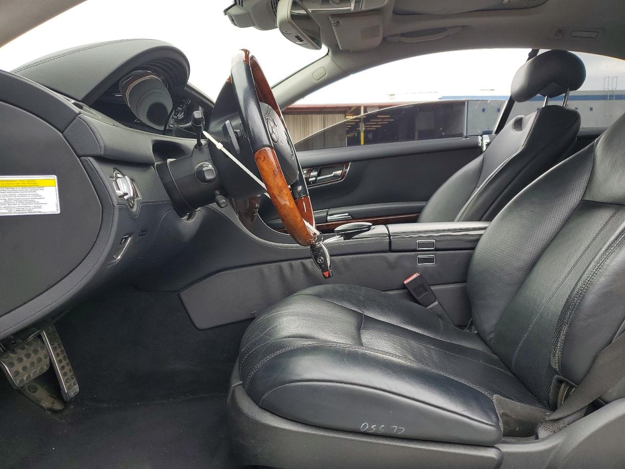 2011 Mercedes-benz Cl 550 4matic Black vin: WDDEJ9EB6BA027143