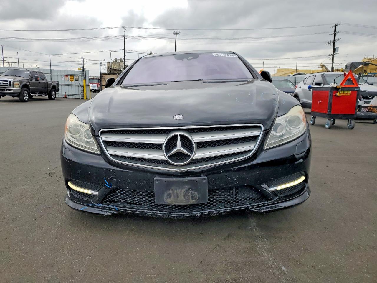2011 Mercedes-benz Cl 550 4matic Black vin: WDDEJ9EB6BA027143