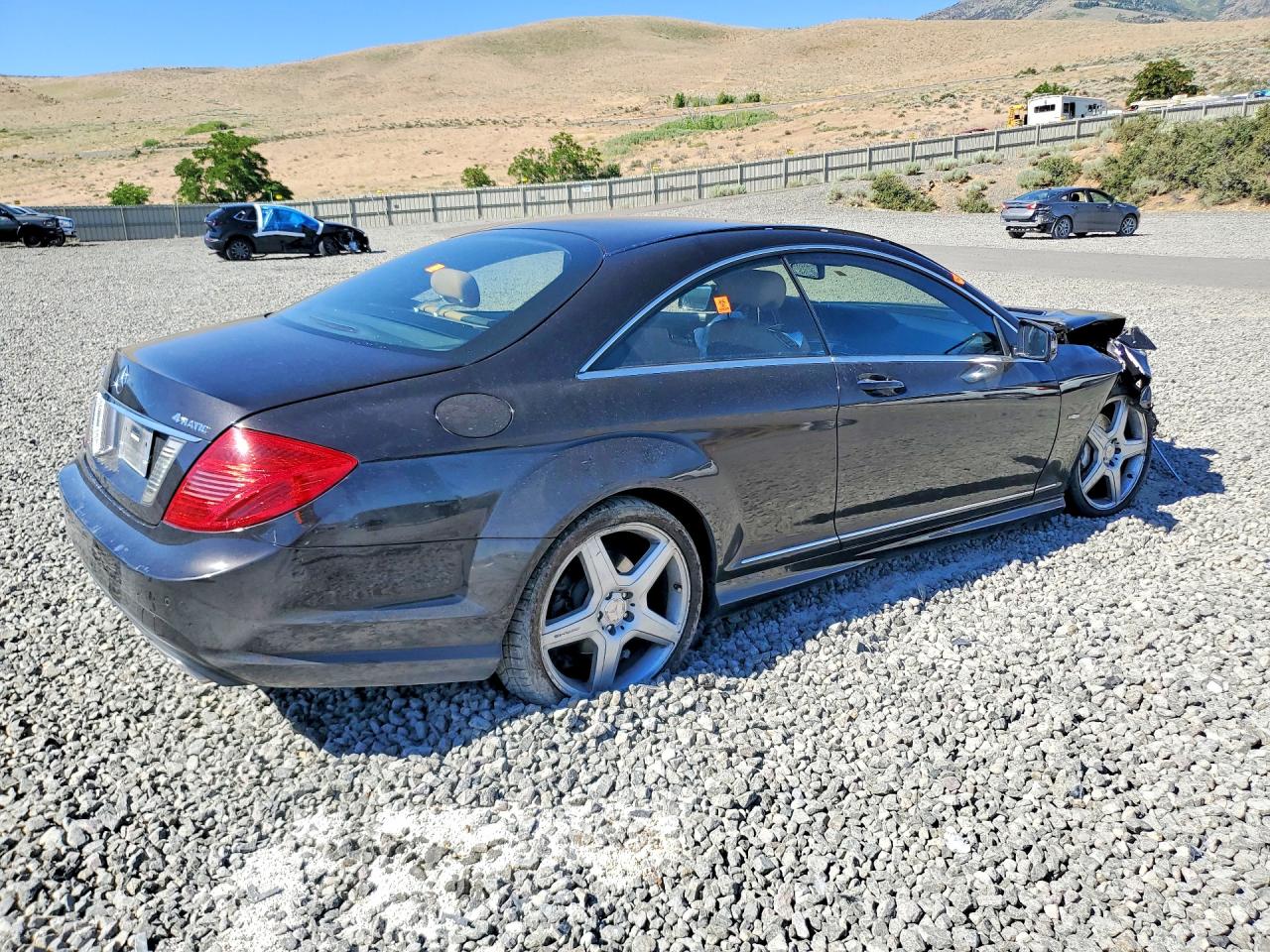 2012 Mercedes-benz Cl 550 4matic Charcoal vin: WDDEJ9EB7CA030313