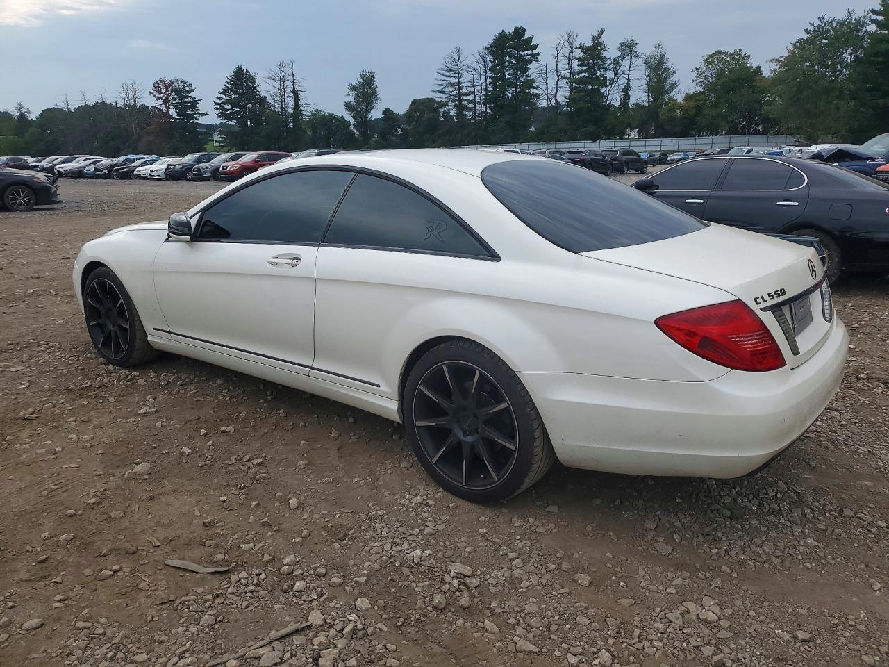 2013 Mercedes-benz Cl 550 4matic White vin: WDDEJ9EB7DA031513