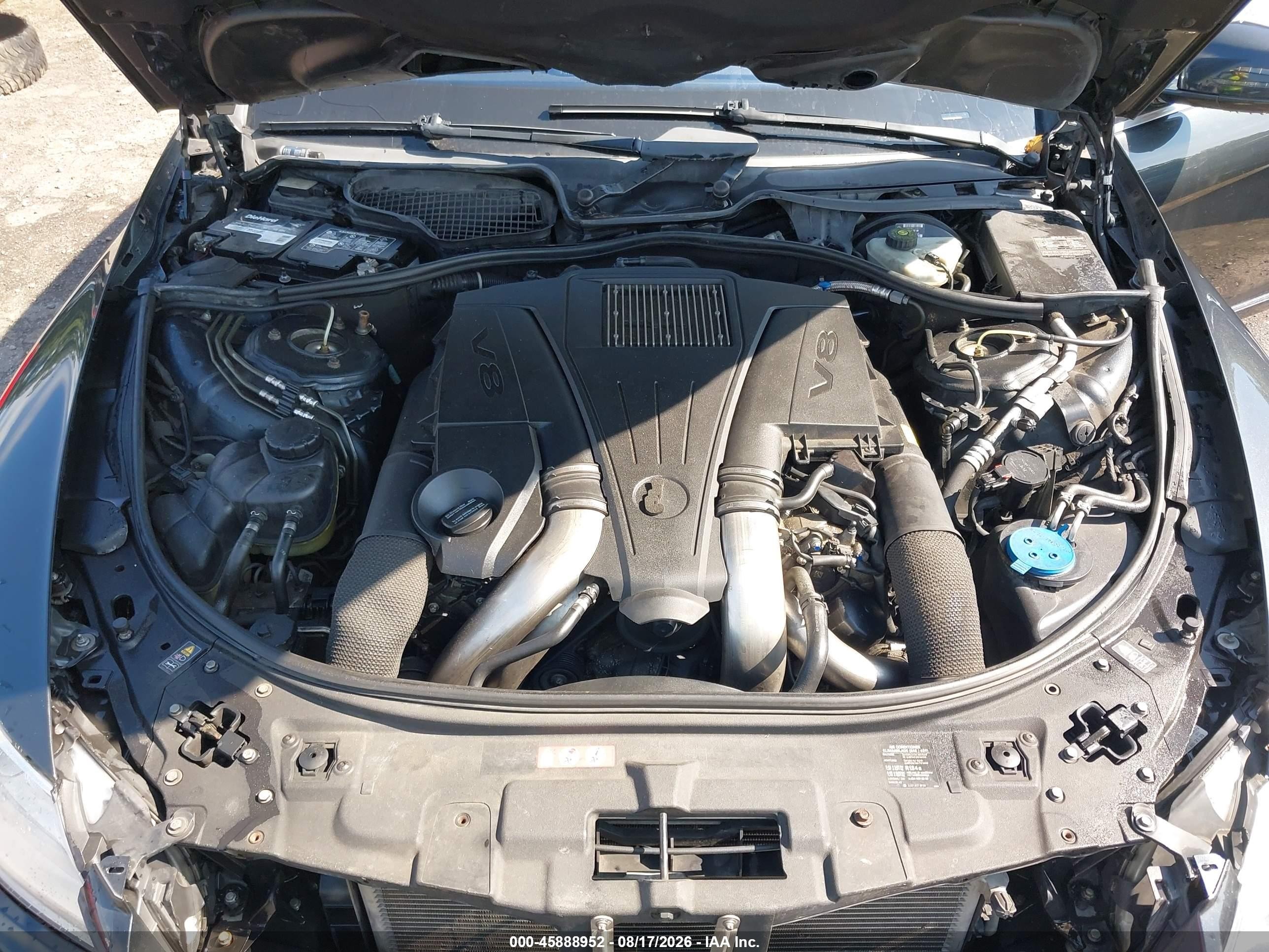 2012 Mercedes-benz Cl 550 4matic Gray vin: WDDEJ9EB8CA028781