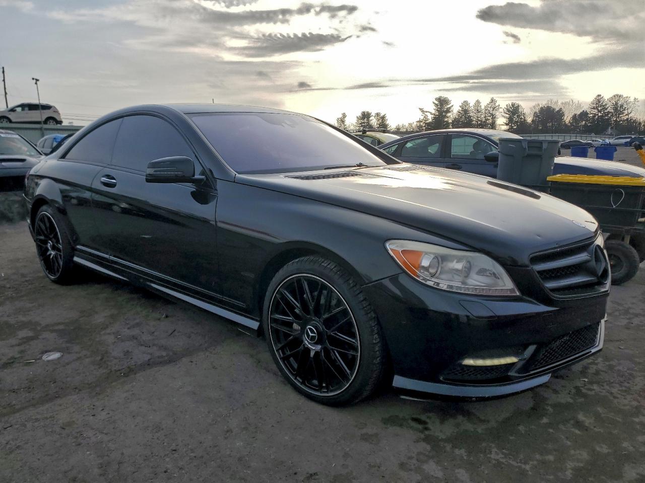 2011 Mercedes-benz Cl 550 4matic Black vin: WDDEJ9EB9BA026519