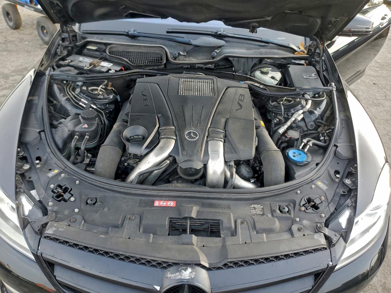 2011 Mercedes-benz Cl 550 4matic Black vin: WDDEJ9EB9BA026519
