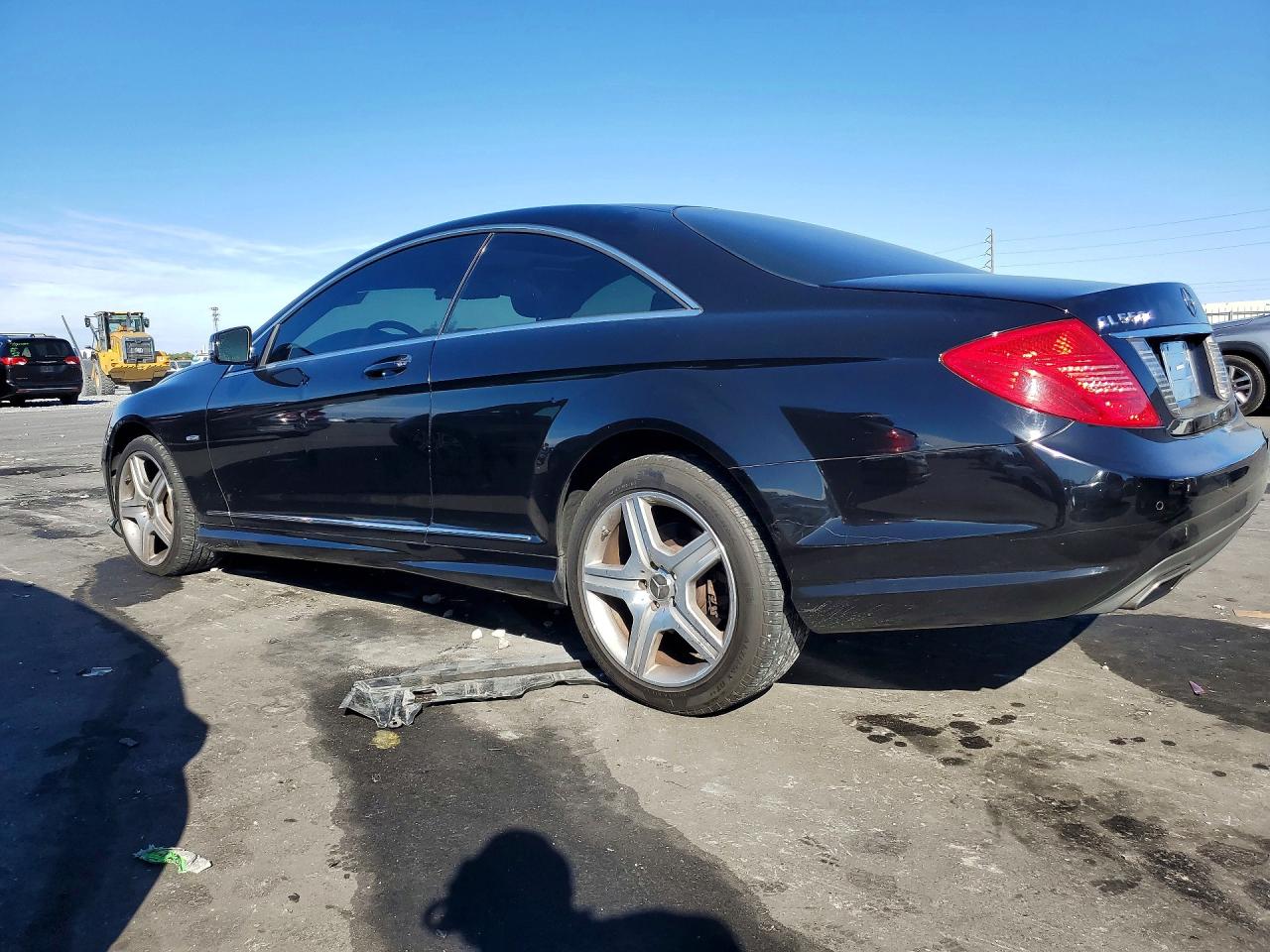 2011 Mercedes-benz Cl 550 4matic Black vin: WDDEJ9EB9BA027492