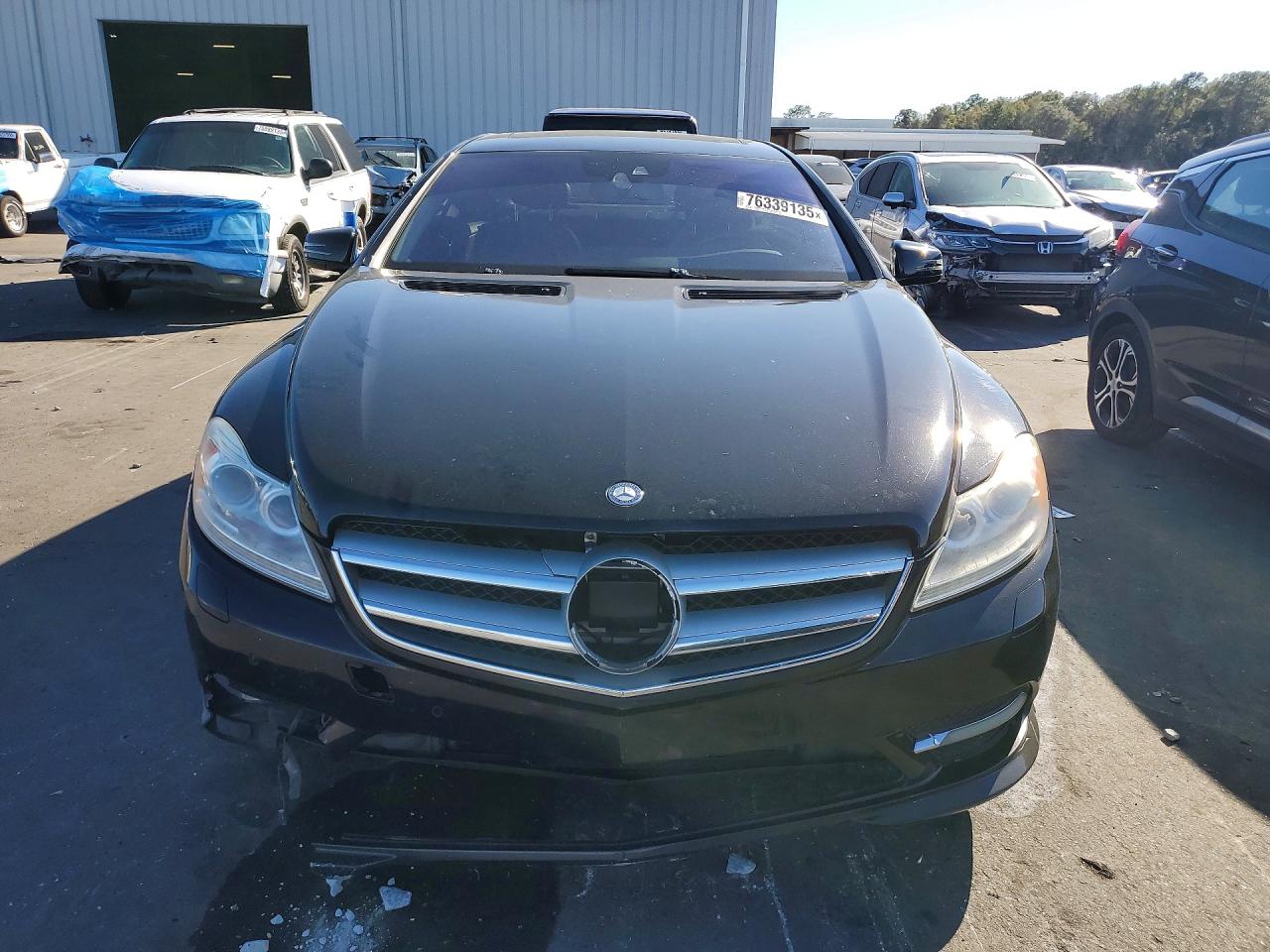 2011 Mercedes-benz Cl 550 4matic Black vin: WDDEJ9EB9BA027492