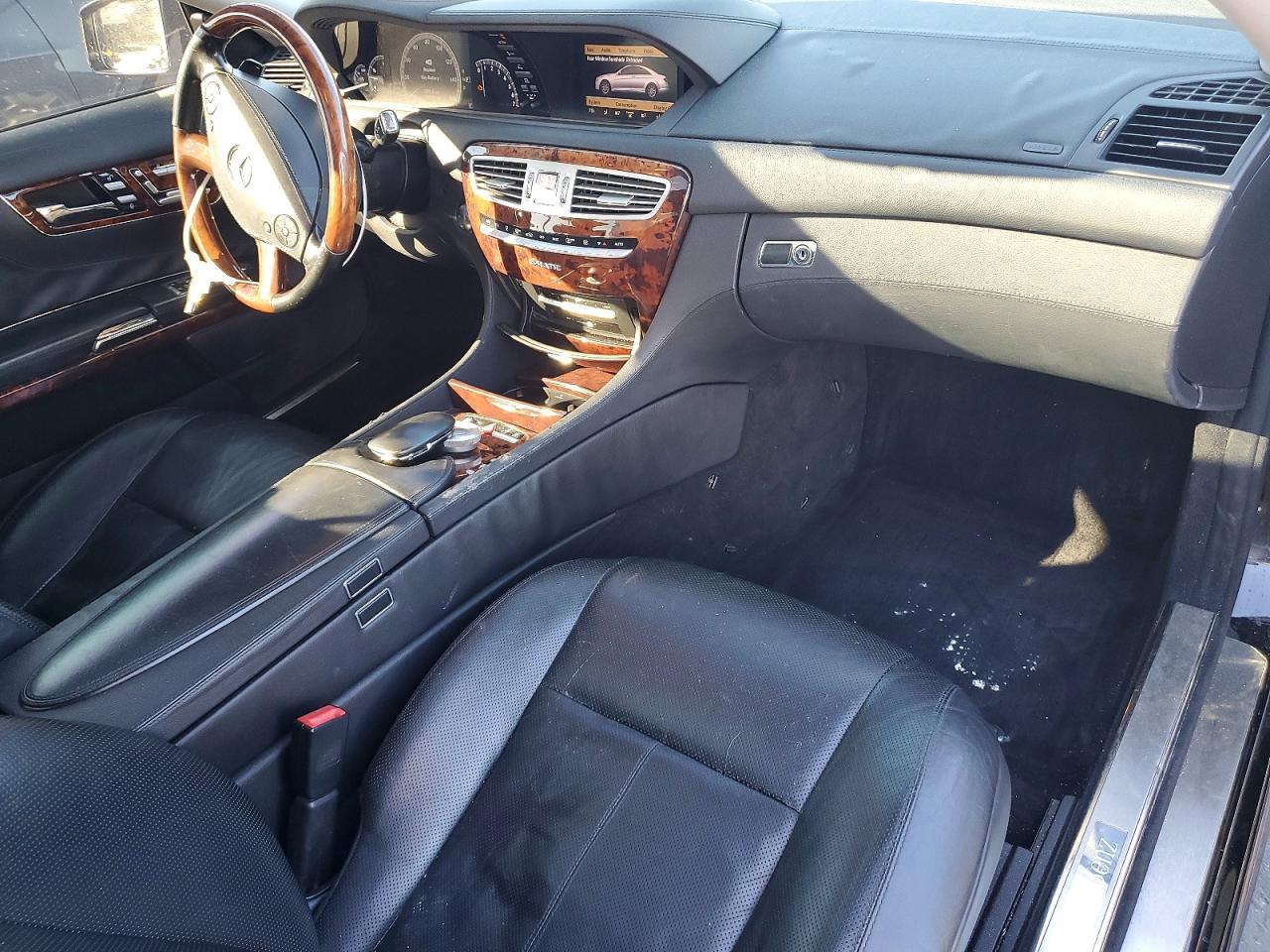 2011 Mercedes-benz Cl 550 4matic Black vin: WDDEJ9EB9BA027492