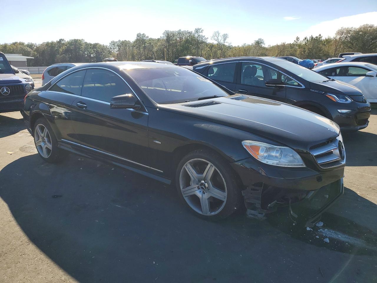 2011 Mercedes-benz Cl 550 4matic Black vin: WDDEJ9EB9BA027492
