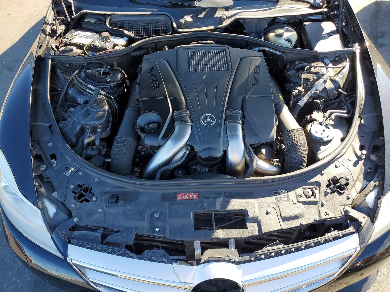 2011 Mercedes-benz Cl 550 4matic Black vin: WDDEJ9EB9BA027492