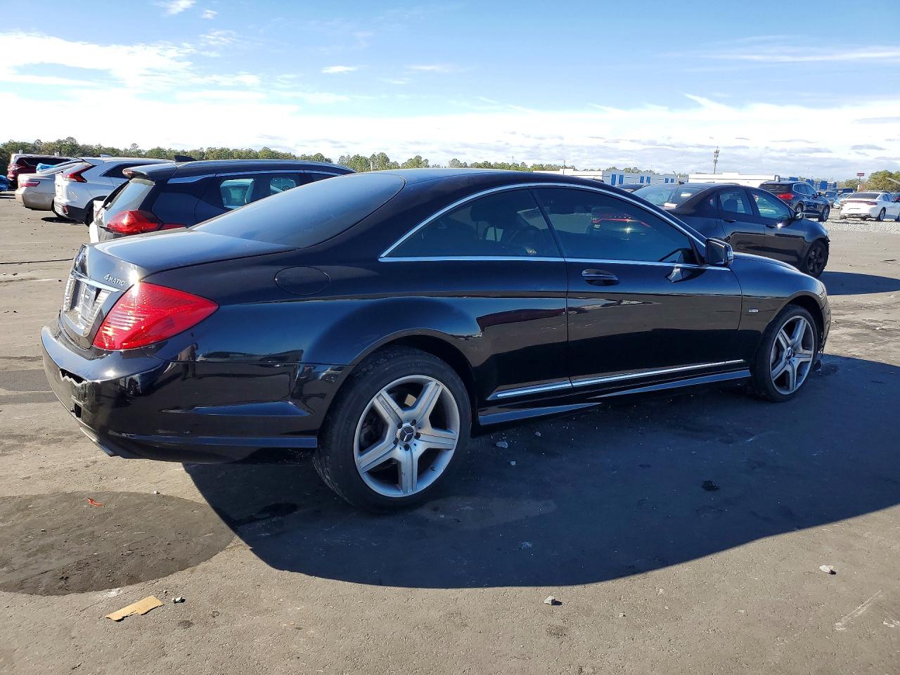 2011 Mercedes-benz Cl 550 4matic Black vin: WDDEJ9EB9BA027492