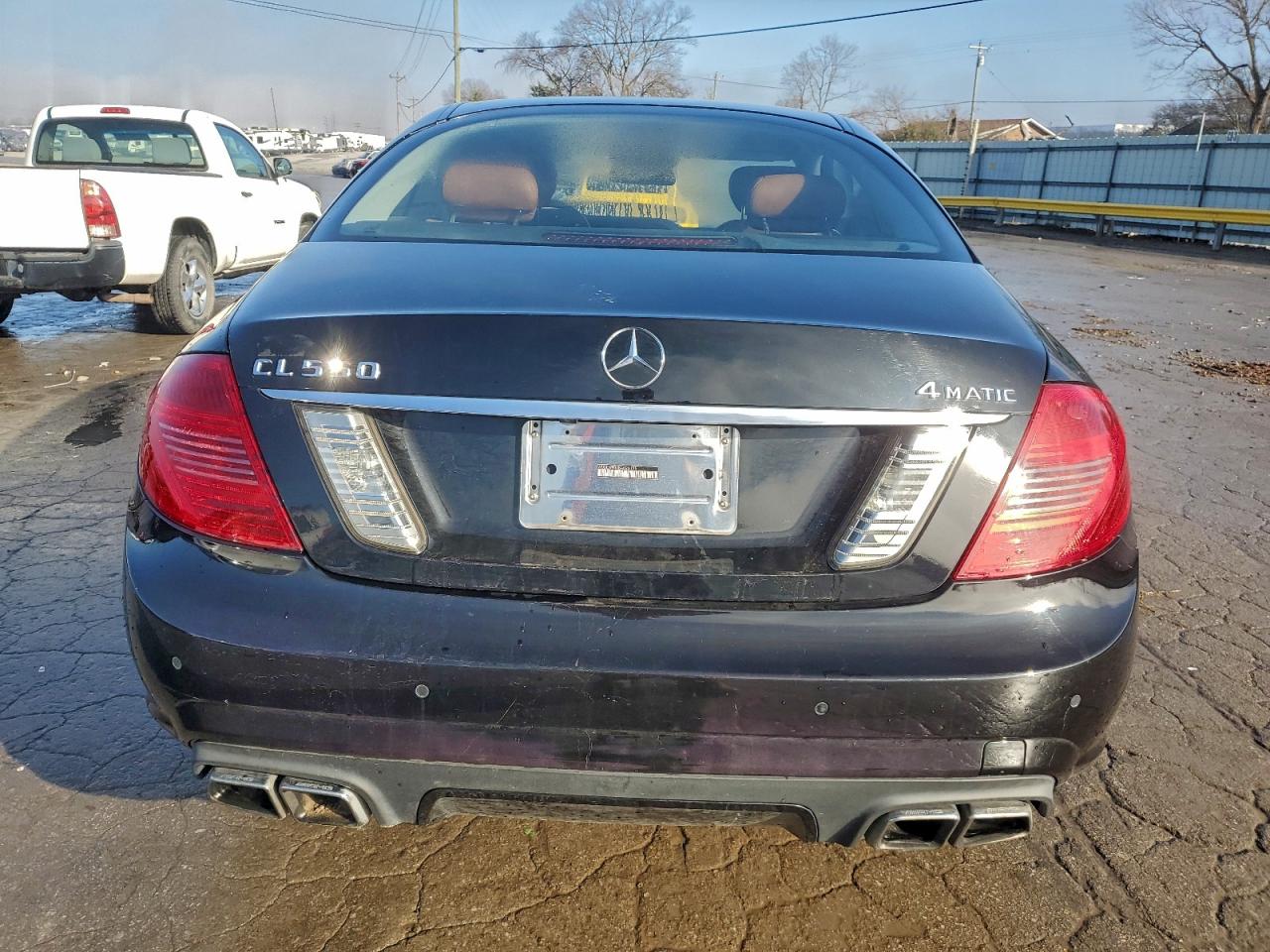 2011 Mercedes-benz Cl 550 4matic Black vin: WDDEJ9EBXBA026125