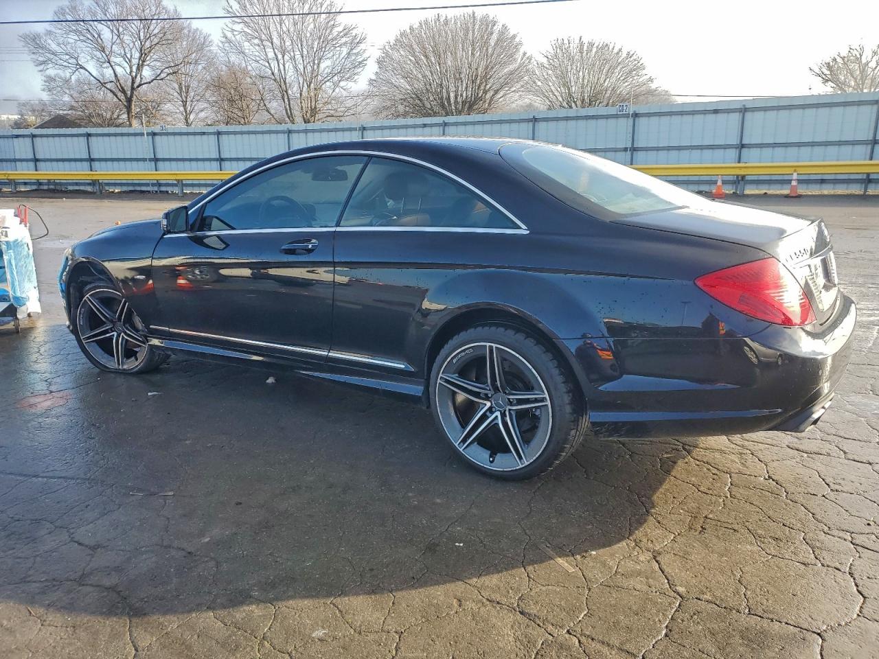 2011 Mercedes-benz Cl 550 4matic Black vin: WDDEJ9EBXBA026125