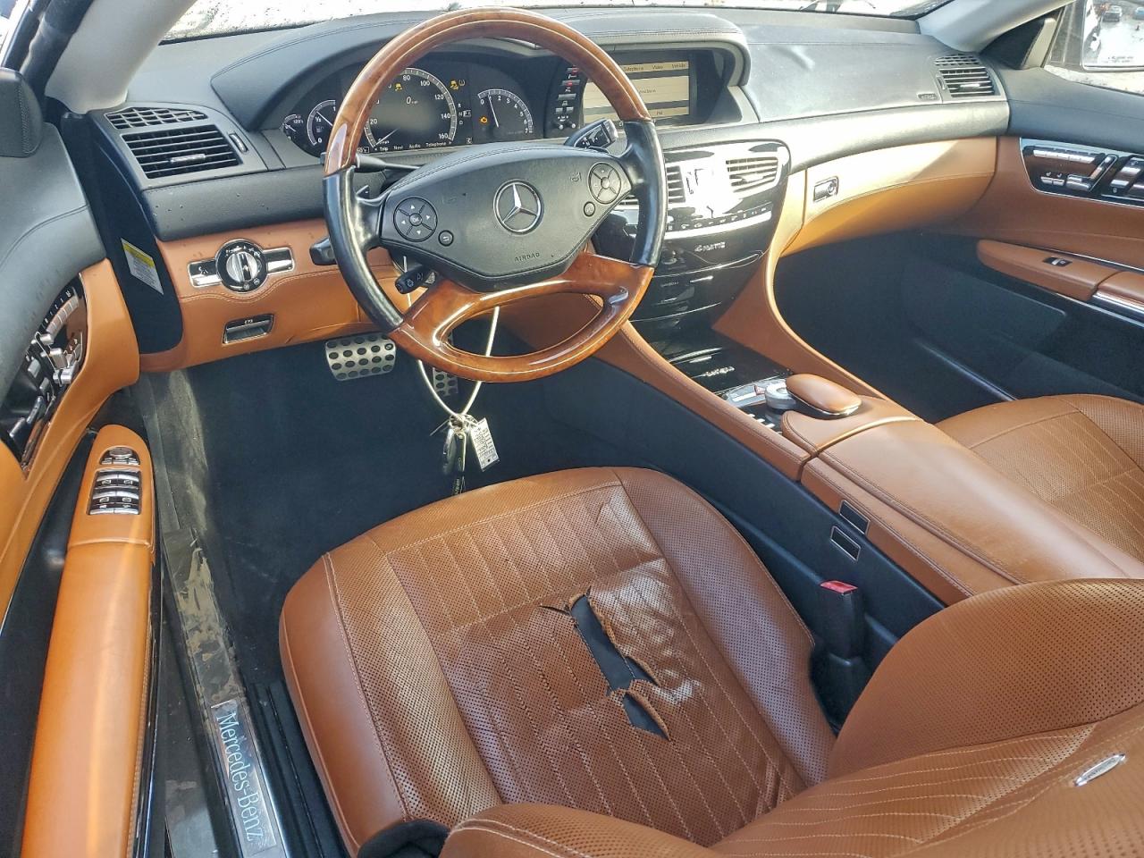 2011 Mercedes-benz Cl 550 4matic Black vin: WDDEJ9EBXBA026125