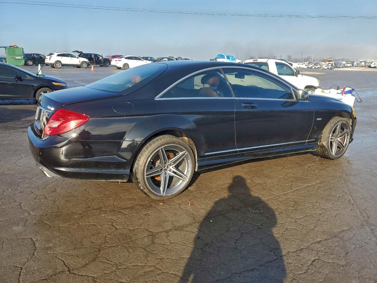 2011 Mercedes-benz Cl 550 4matic Black vin: WDDEJ9EBXBA026125