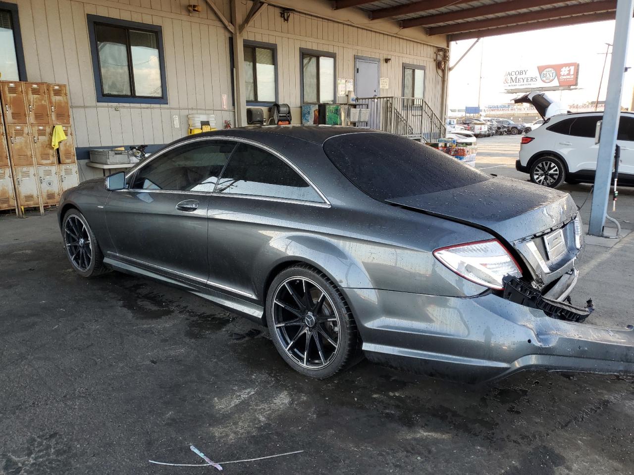 2011 Mercedes-benz Cl 550 4matic Gray vin: WDDEJ9EBXBA026626