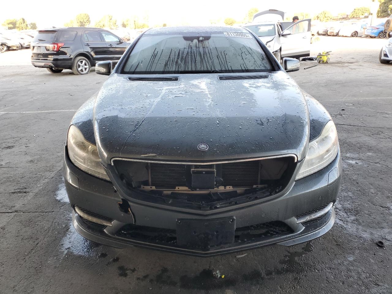 2011 Mercedes-benz Cl 550 4matic Gray vin: WDDEJ9EBXBA026626