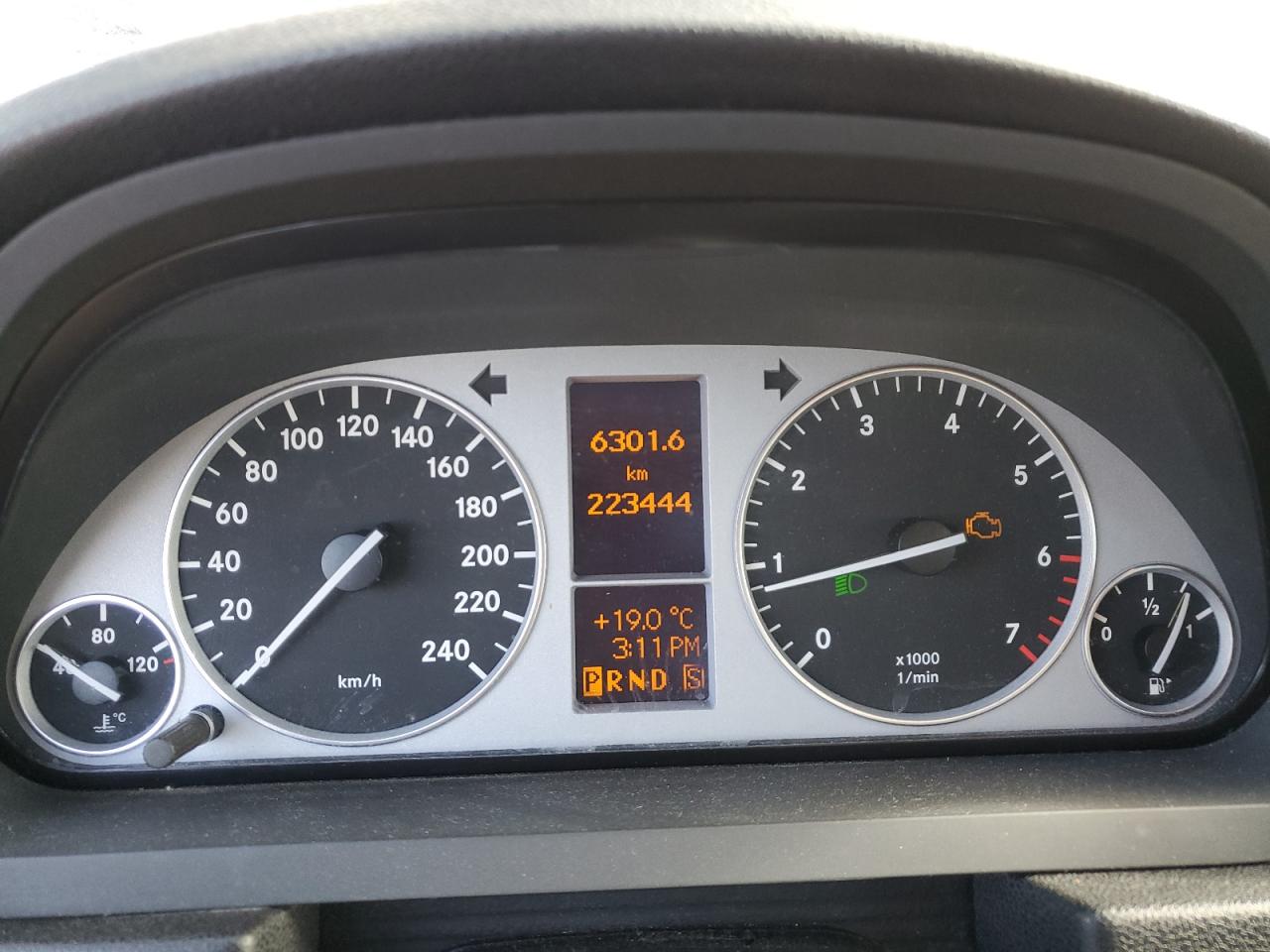 2008 Mercedes-benz B200 Red vin: WDDFH33X08J375671