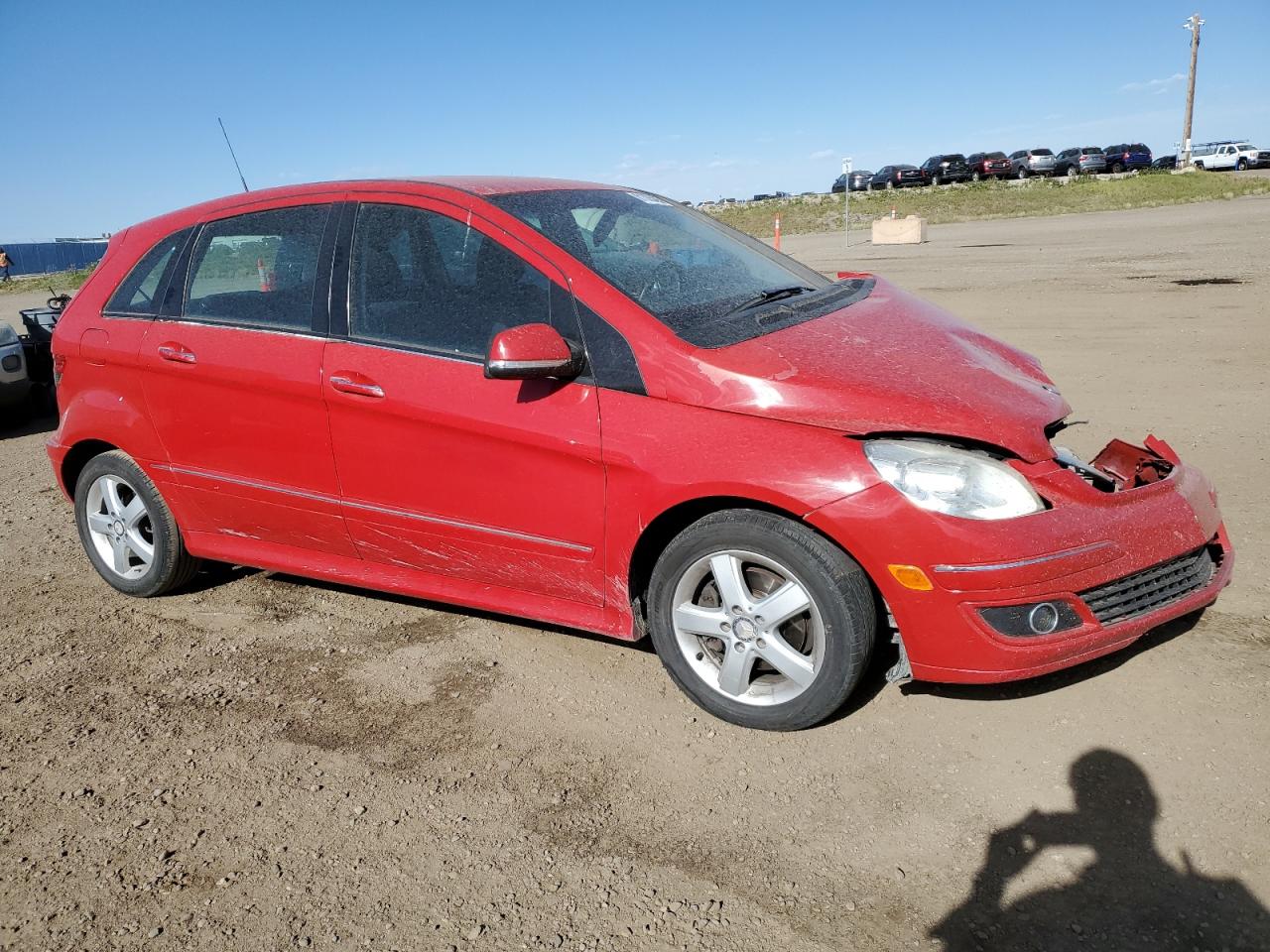 2008 Mercedes-benz B200 Red vin: WDDFH33X08J375671