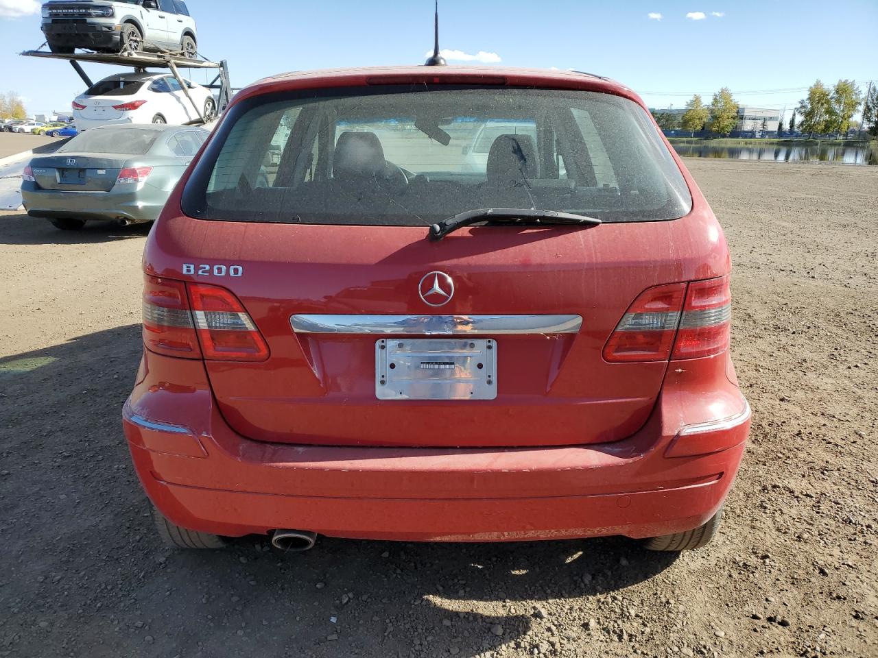 2008 Mercedes-benz B200 Red vin: WDDFH33X08J375671