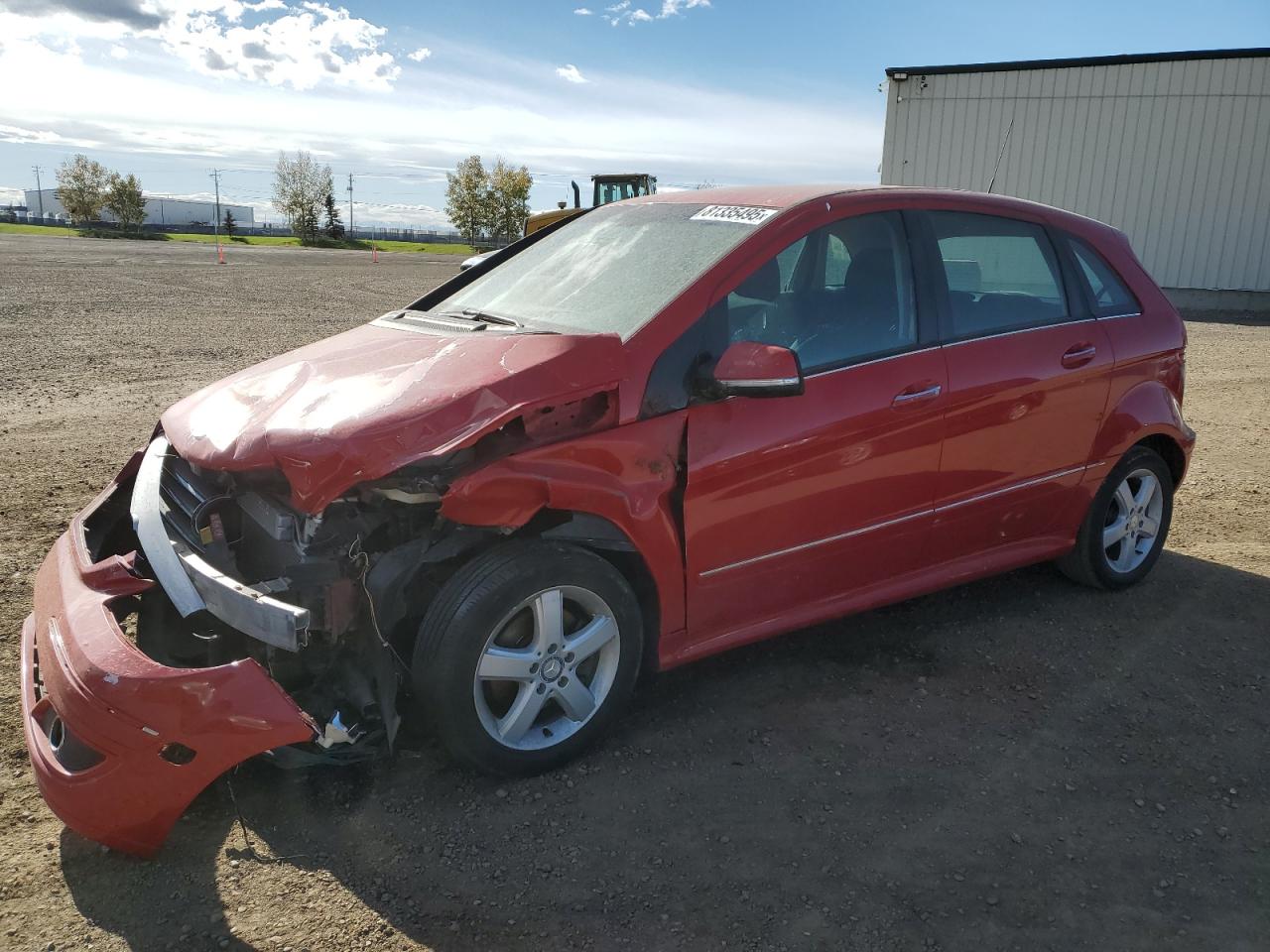 2008 Mercedes-benz B200 Red vin: WDDFH33X08J375671