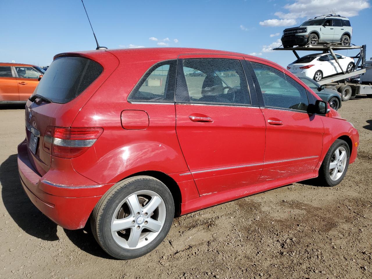 2008 Mercedes-benz B200 Red vin: WDDFH33X08J375671