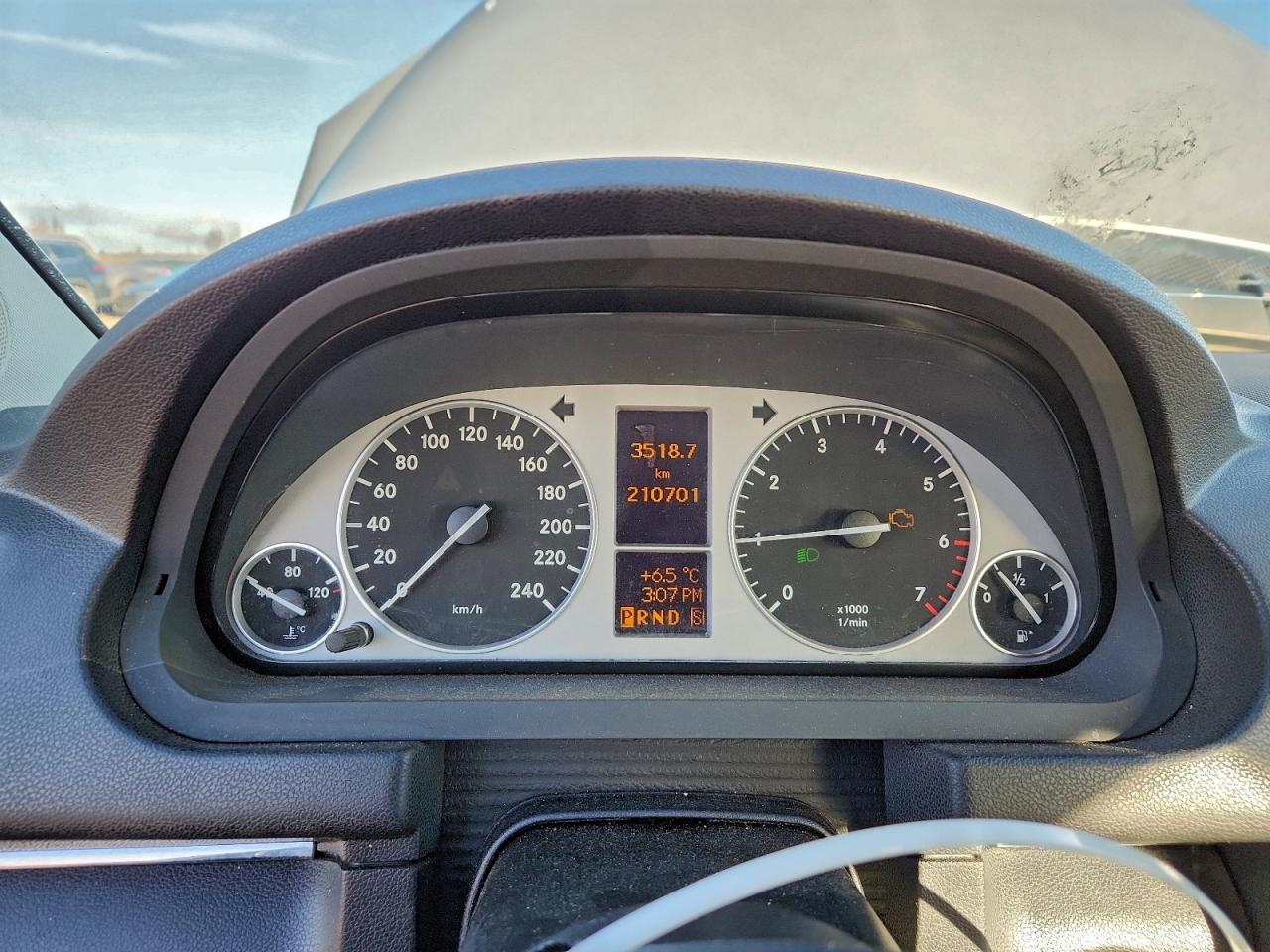 2008 Mercedes-benz B200 Silver vin: WDDFH33X28J351212