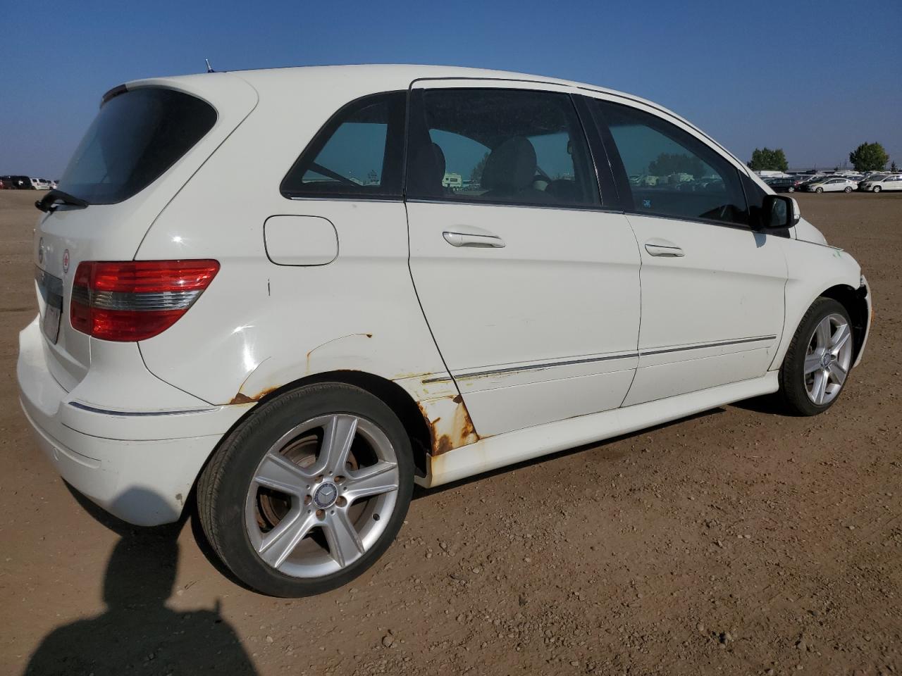 2008 Mercedes-benz B200 White vin: WDDFH33X38J296415
