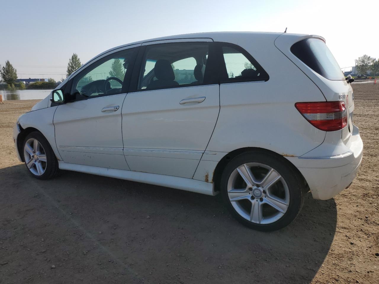 2008 Mercedes-benz B200 White vin: WDDFH33X38J296415