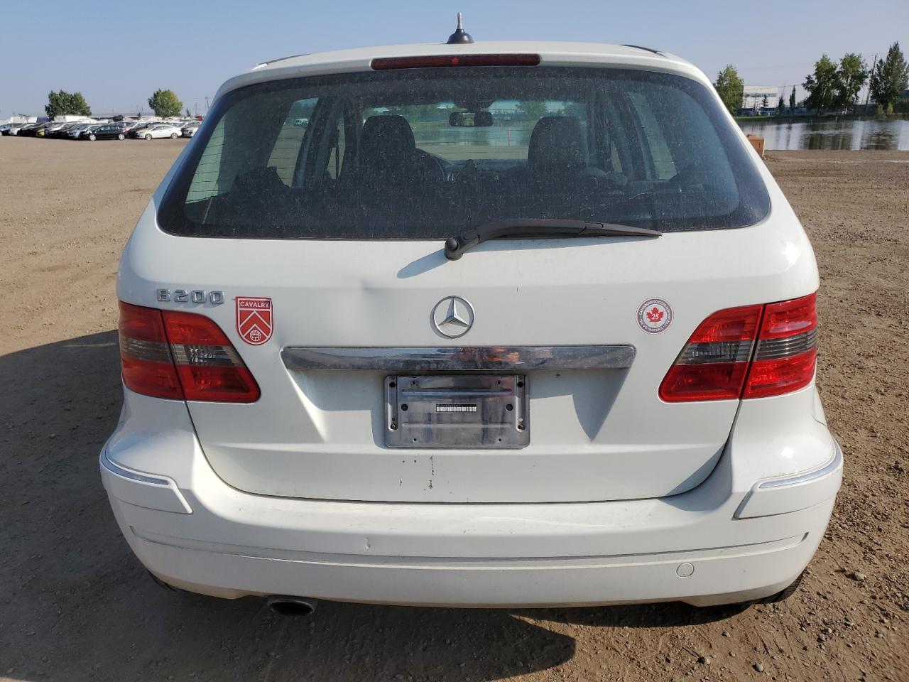 2008 Mercedes-benz B200 White vin: WDDFH33X38J296415