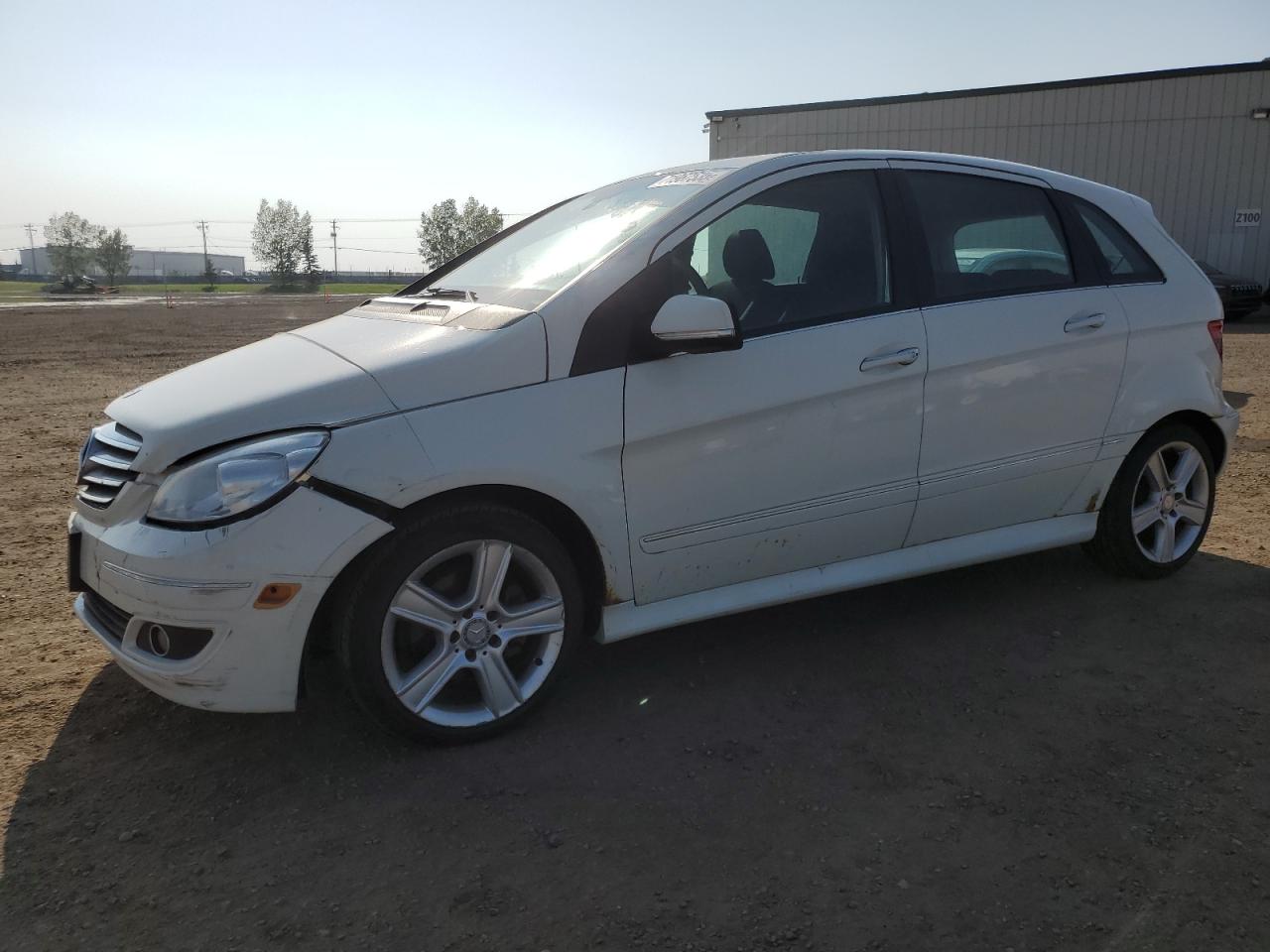 2008 Mercedes-benz B200 White vin: WDDFH33X38J296415
