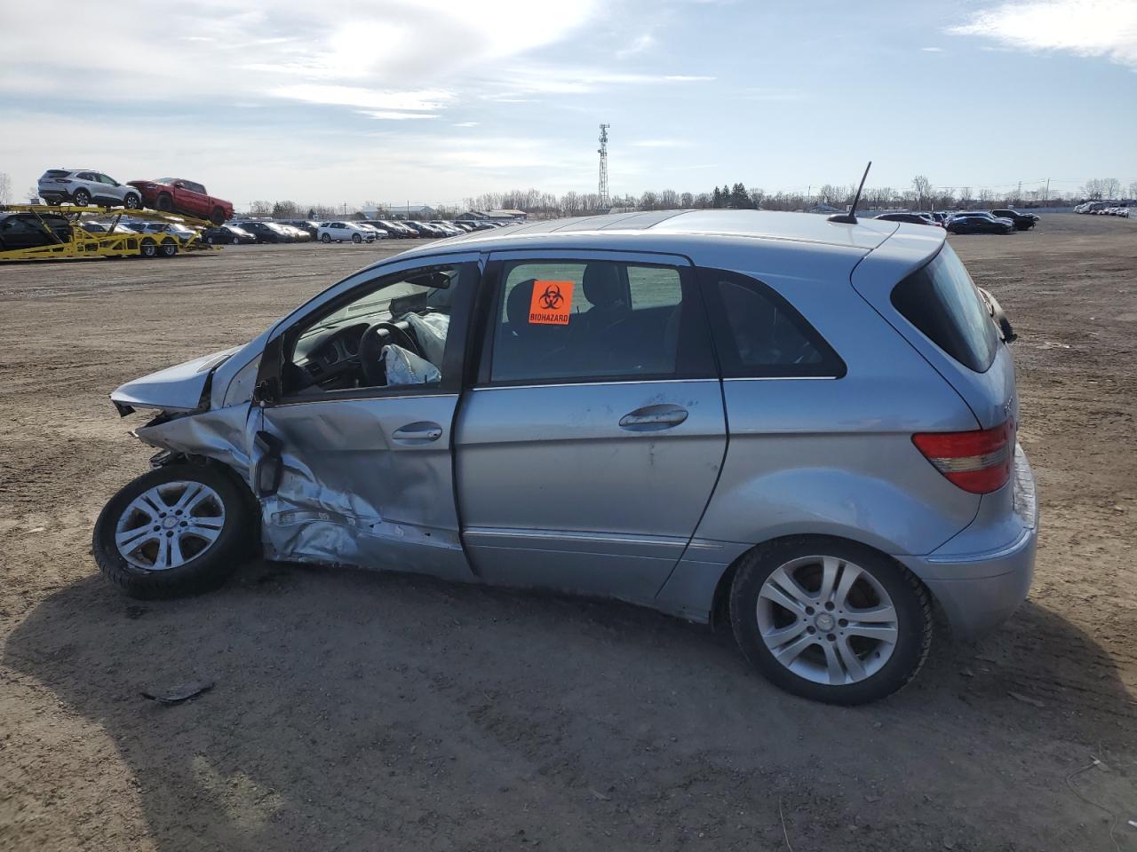 2009 Mercedes-benz B200 Серебряный vin: WDDFH33X39J432169