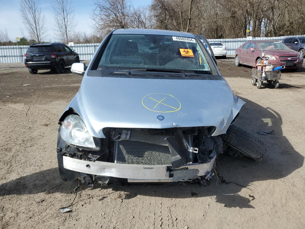 2009 Mercedes-benz B200 Серебряный vin: WDDFH33X39J432169