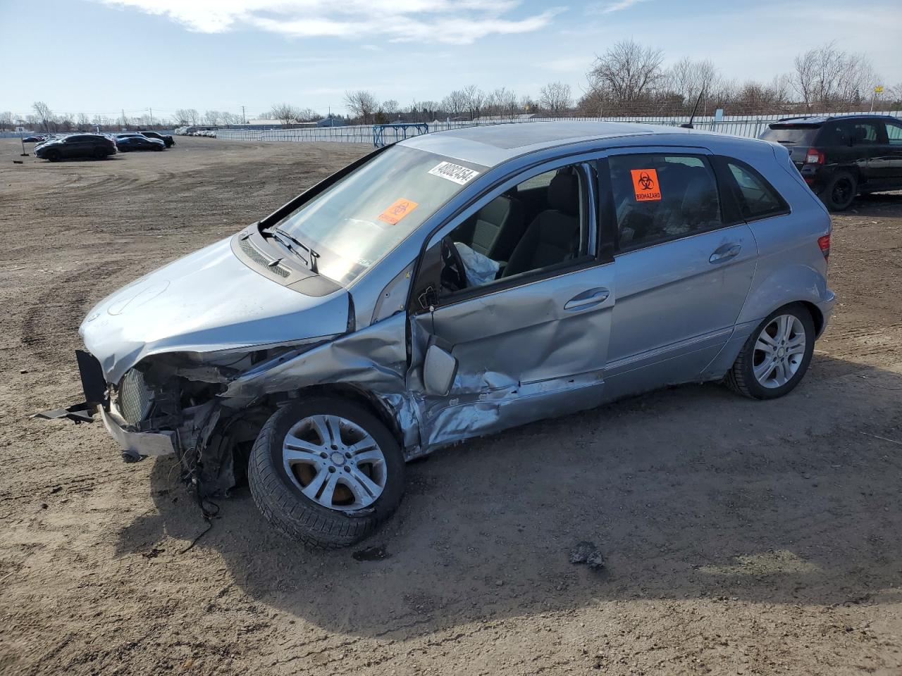 2009 Mercedes-benz B200 Серебряный vin: WDDFH33X39J432169