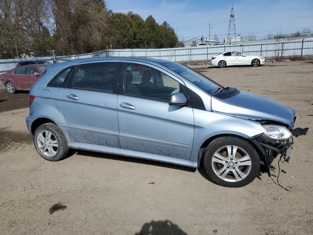 2009 Mercedes-benz B200 Серебряный vin: WDDFH33X39J432169