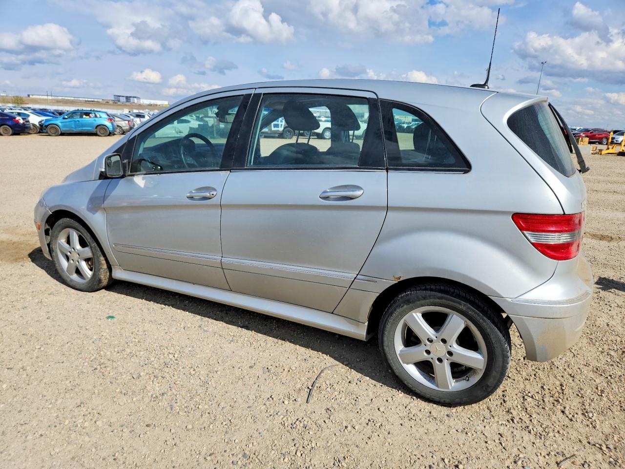 2008 Mercedes-benz B200 Silver vin: WDDFH33X48J340292