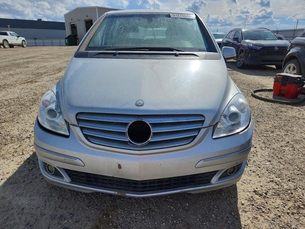 2008 Mercedes-benz B200 Silver vin: WDDFH33X48J340292