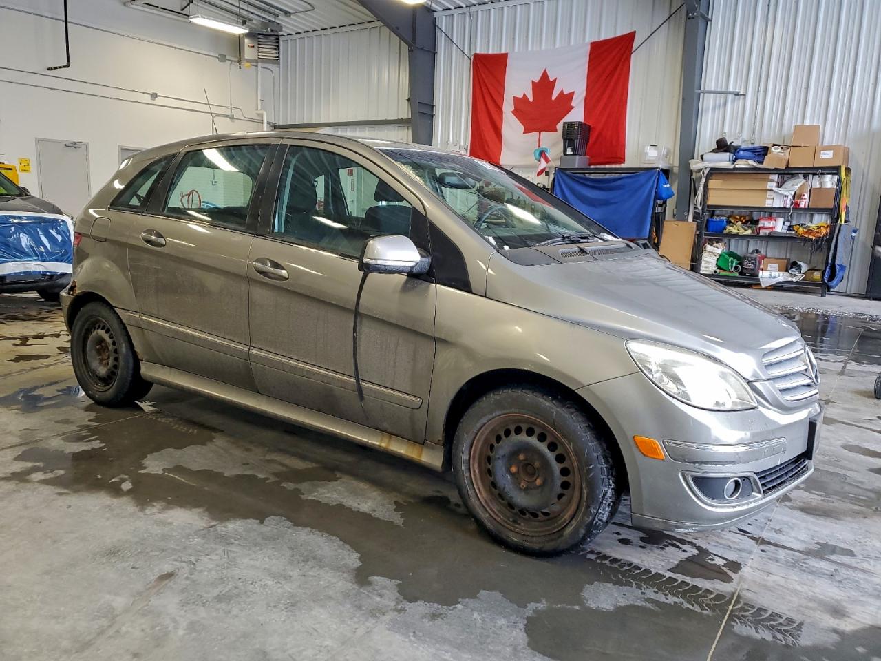 2008 Mercedes-benz B200 Gray vin: WDDFH33X58J287912