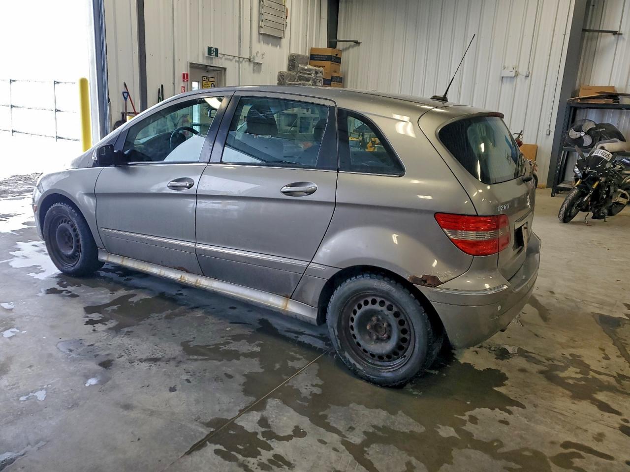 2008 Mercedes-benz B200 Gray vin: WDDFH33X58J287912