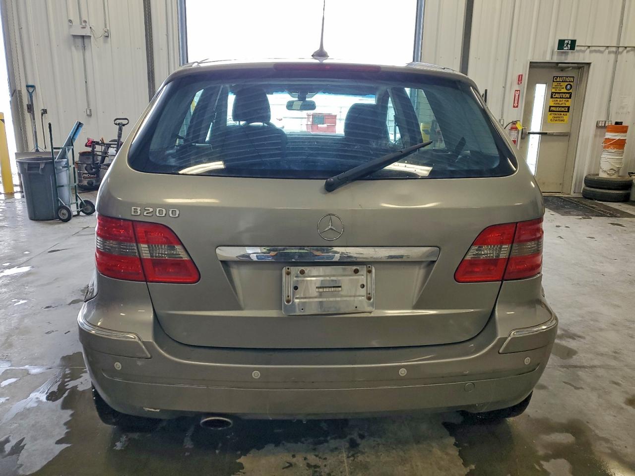 2008 Mercedes-benz B200 Gray vin: WDDFH33X58J287912