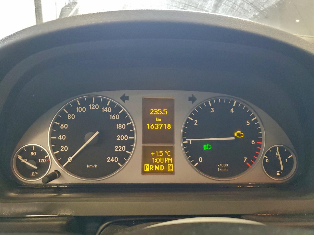 2008 Mercedes-benz B200 Gray vin: WDDFH33X58J287912