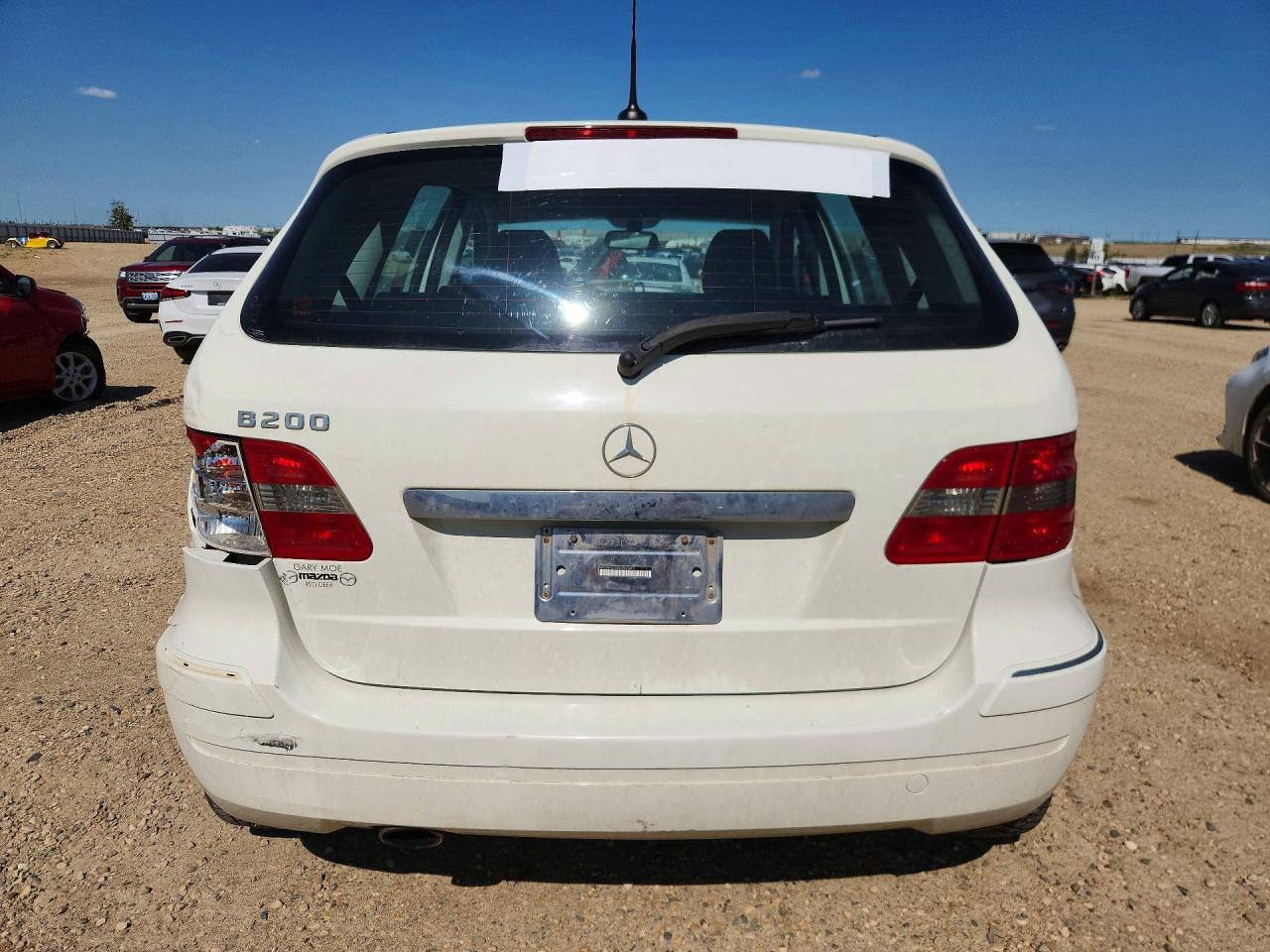 2008 Mercedes-benz B200 White vin: WDDFH33X88J267041