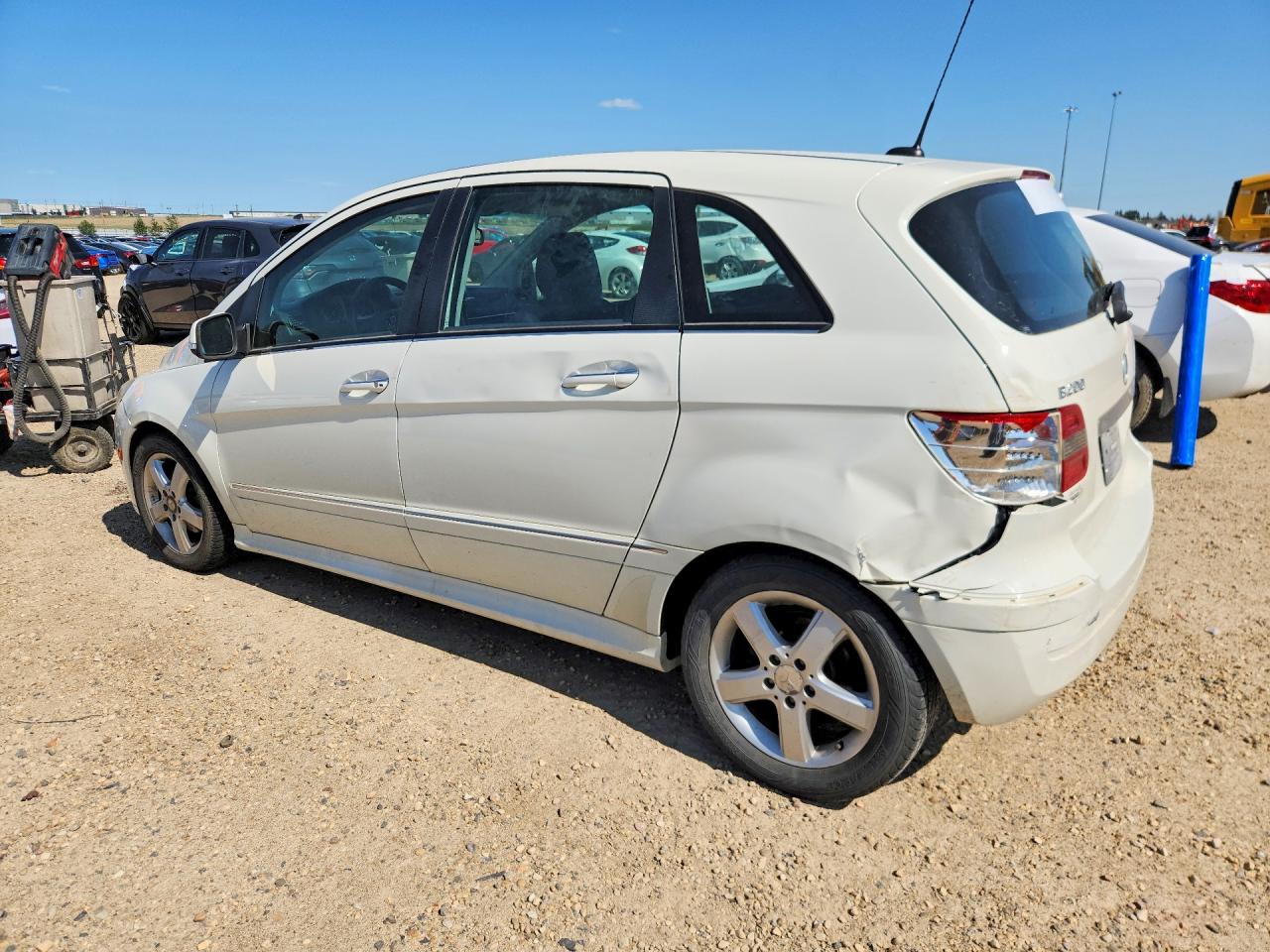 2008 Mercedes-benz B200 White vin: WDDFH33X88J267041