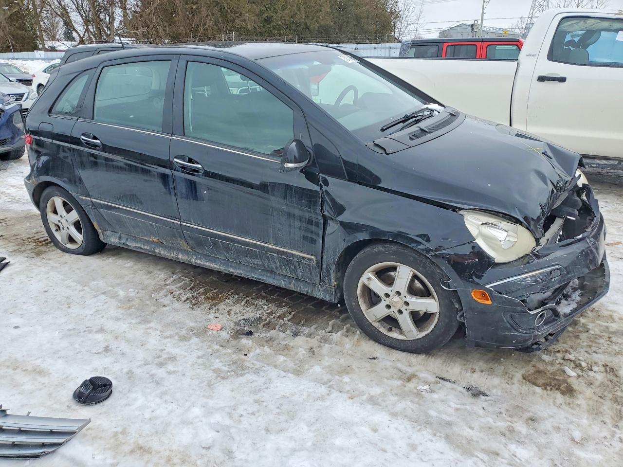 2008 Mercedes-benz B200 Black vin: WDDFH33X88J300507
