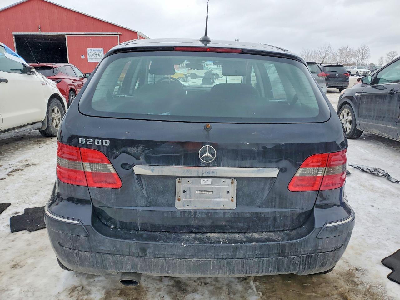 2008 Mercedes-benz B200 Black vin: WDDFH33X88J300507