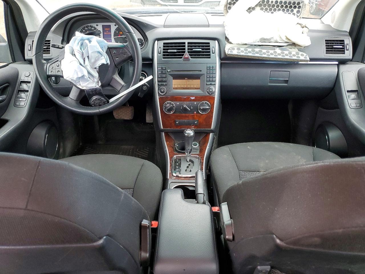 2009 Mercedes-benz B200 Серый vin: WDDFH33X99J485975