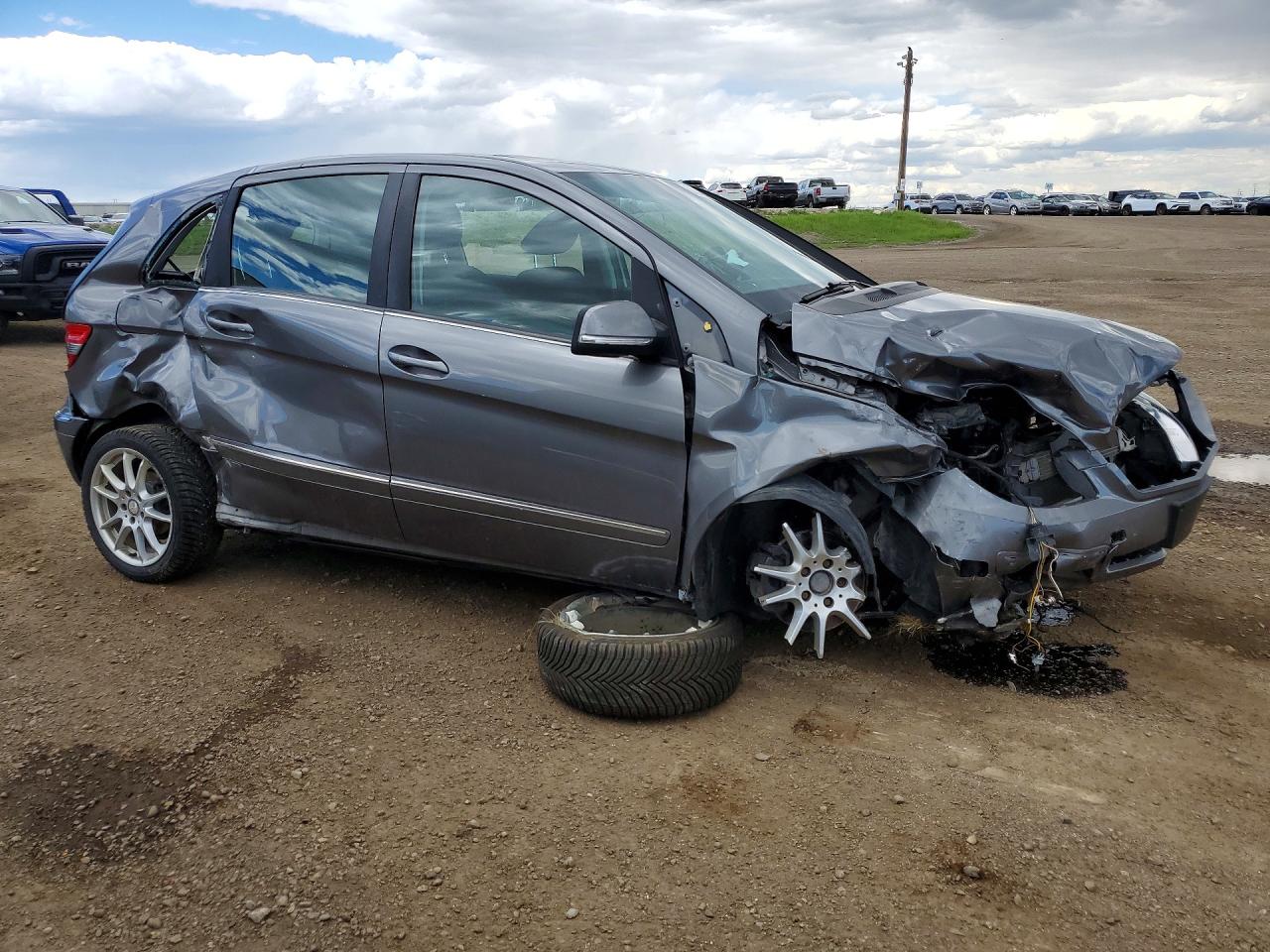2009 Mercedes-benz B200 Серый vin: WDDFH33X99J485975