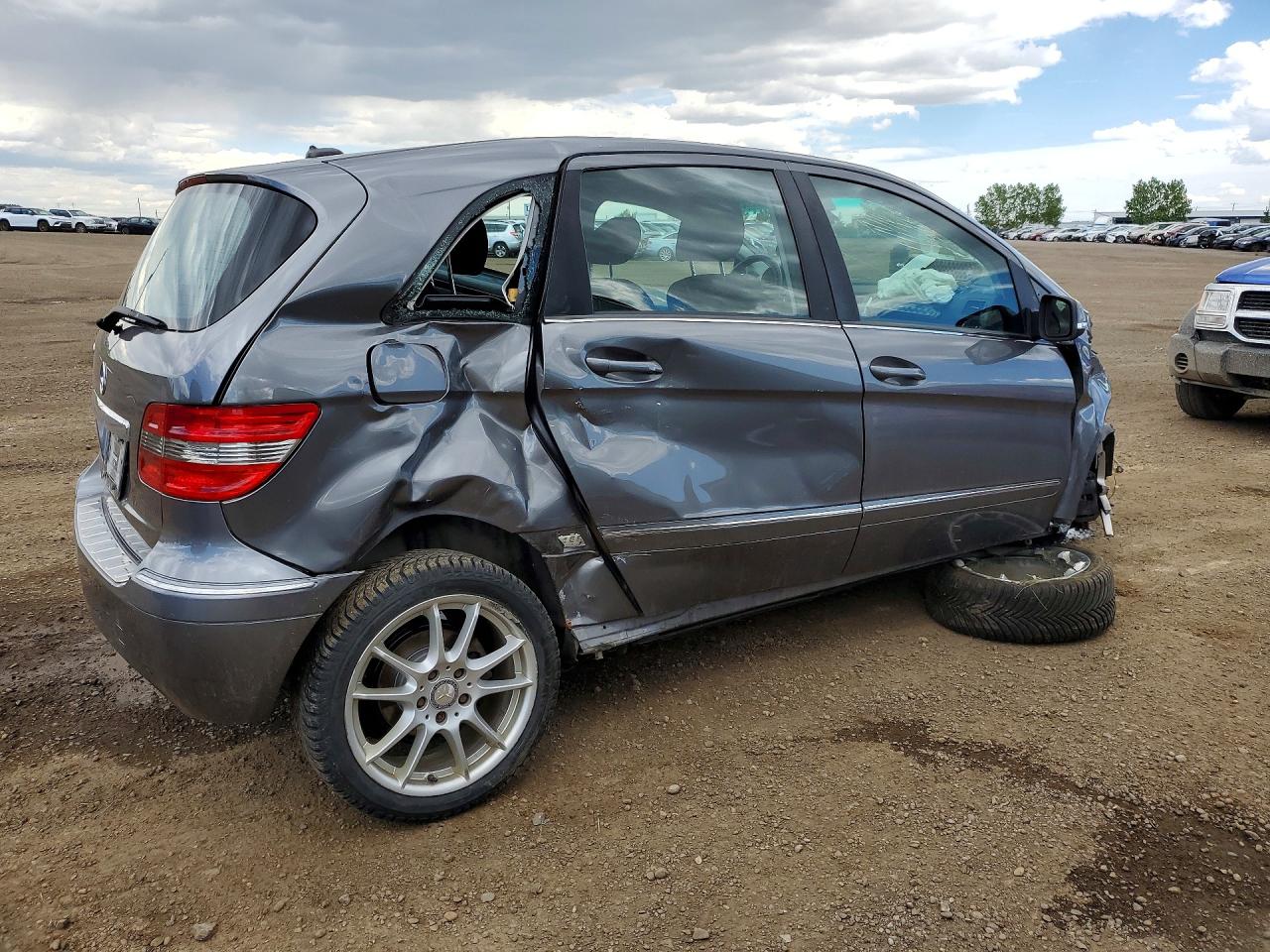 2009 Mercedes-benz B200 Серый vin: WDDFH33X99J485975