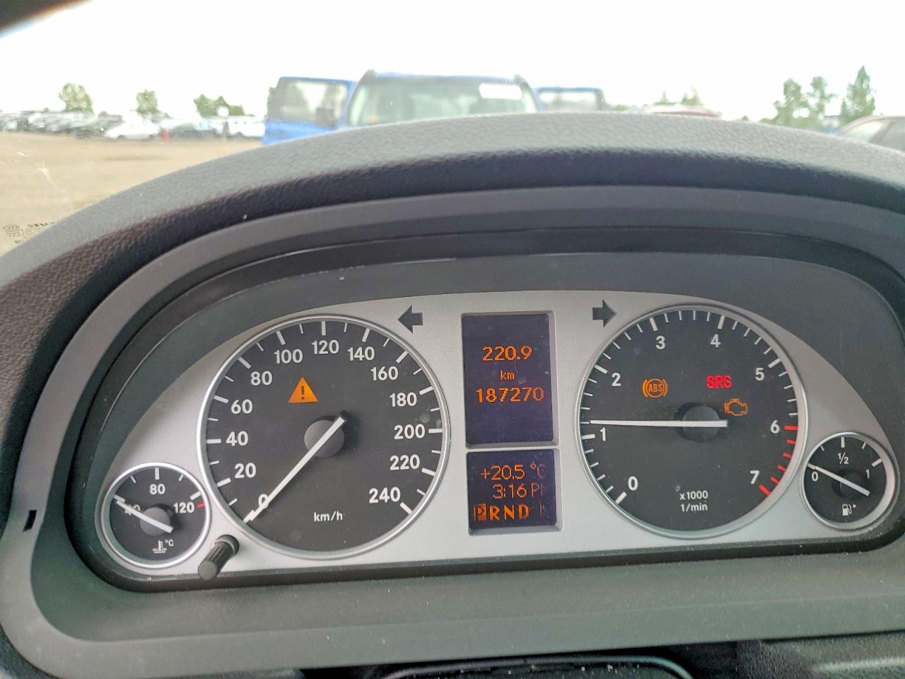 2009 Mercedes-benz B200 Серый vin: WDDFH33X99J485975