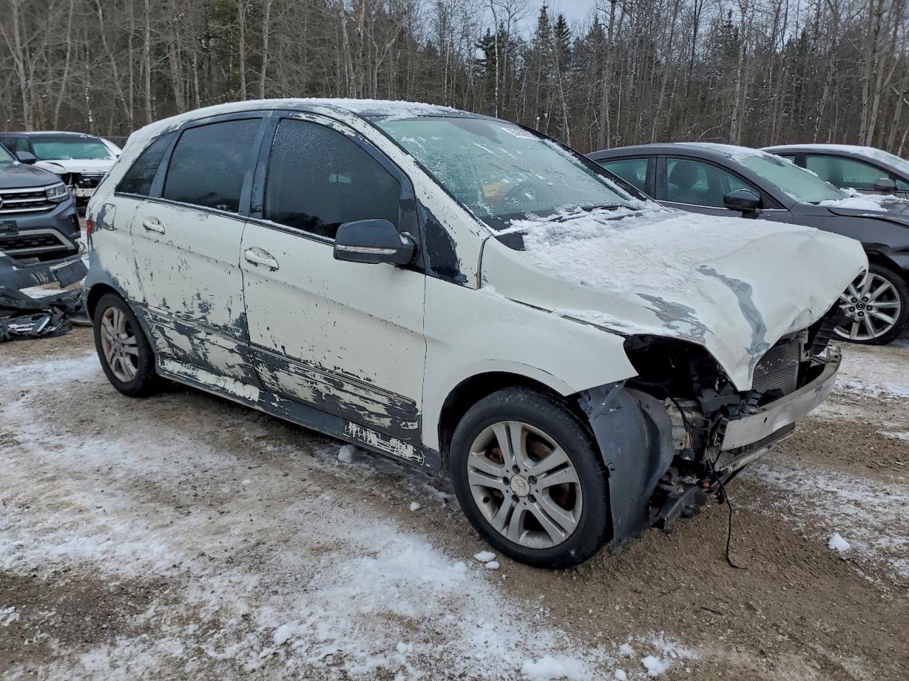 2009 Mercedes-benz B200 Двухцветный vin: WDDFH33XX9J408855
