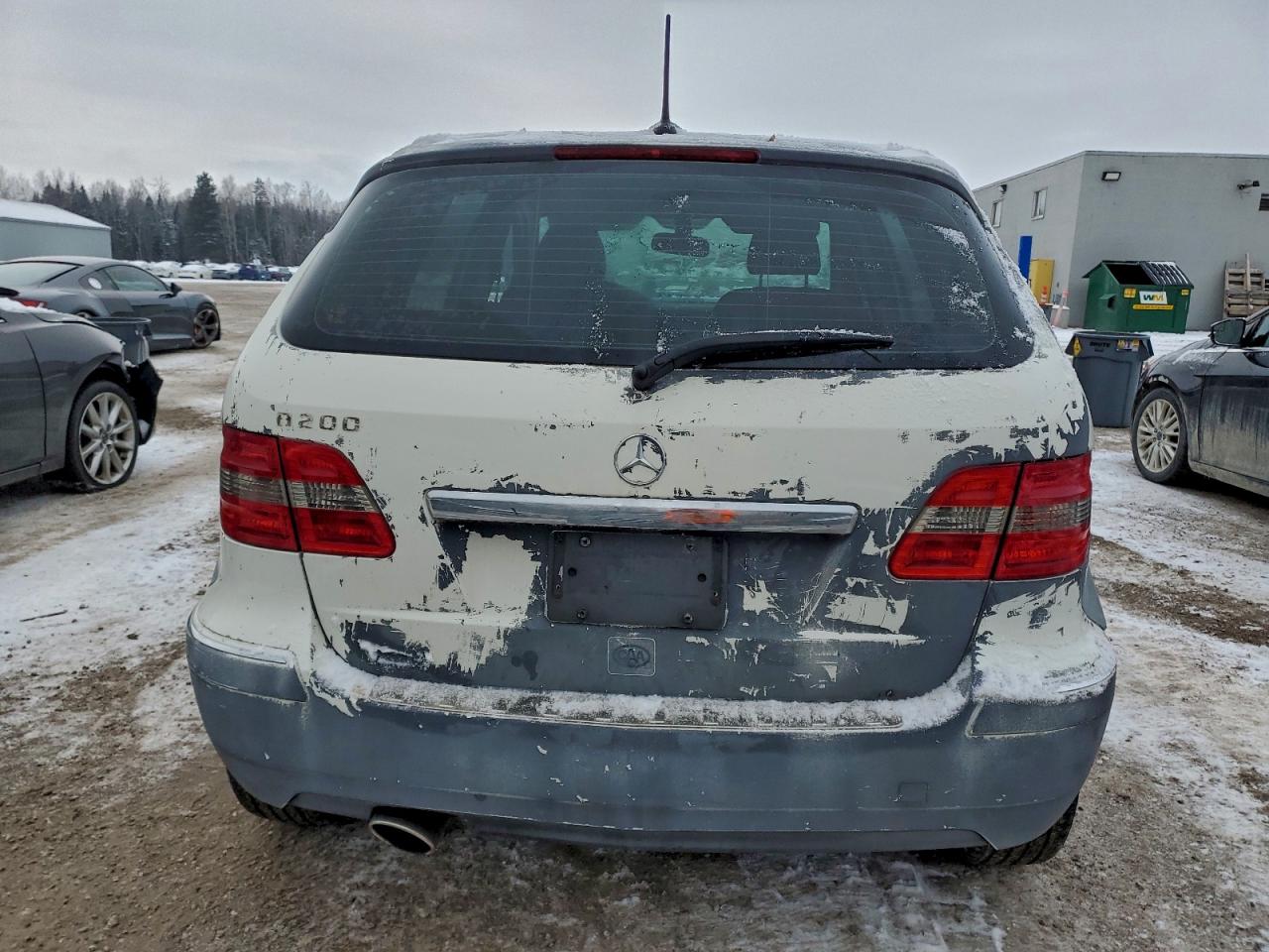 2009 Mercedes-benz B200 Двухцветный vin: WDDFH33XX9J408855