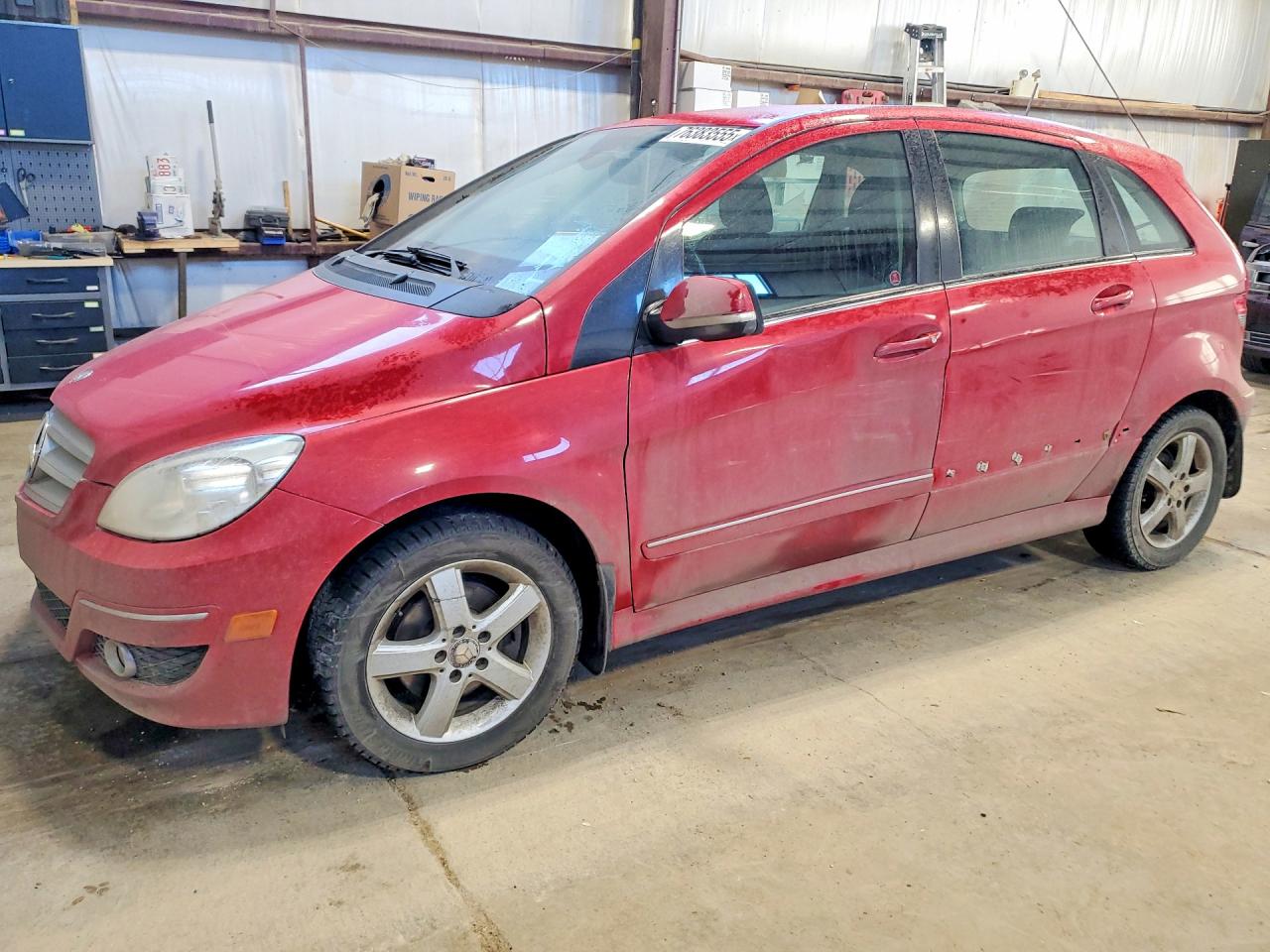 2009 Mercedes-benz B200 Красный vin: WDDFH33XX9J435943